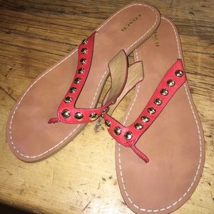 Coach flip flops size 10 B
